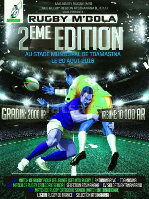 Rugby M'Dola - 2ème édition - Stade municipal de Toamasina