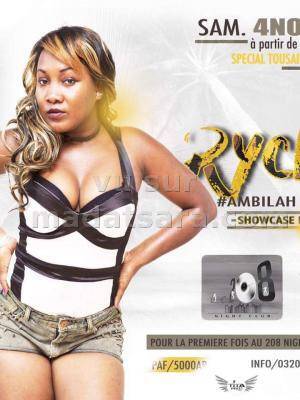 Rycia en showcase Le 208 Sambava