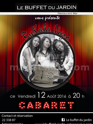 Rykala Vazo - cabaret - Buffet du jardin