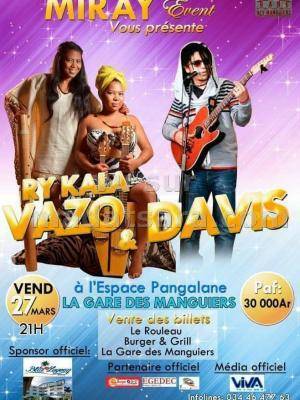 RyKala Vazo & Davis - Gare des Manguiers Espace Les Pangalanes Toamasina