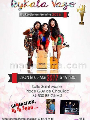 RyKala Vazo‍ en concert Salle Saint Marie Brignais