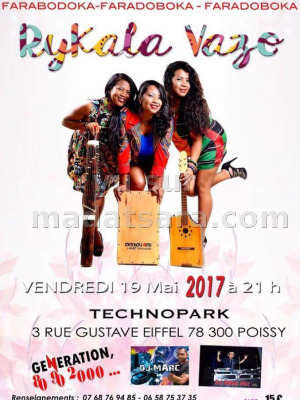 RyKala Vazo‍ en concert Technoparc Poissy France‍