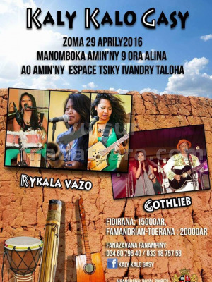 RyKala Vazo, Gothlieb - Kaly Kalo Gasy - Espace Tsiky Ivandry