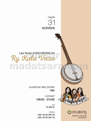 RyKala Vazo‍ - Les Nuits d'Incubons - Maison Jean Laborde Andohalo‍