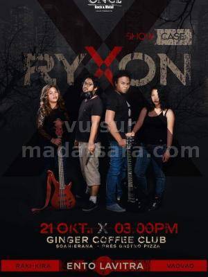 Ryxon en show case - Ginger Coffee Clubb Soanierana