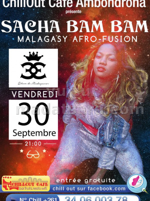 Sacha Bam Bam‍ malagasy afro-fusion - Chillout Café Ambondrona‍