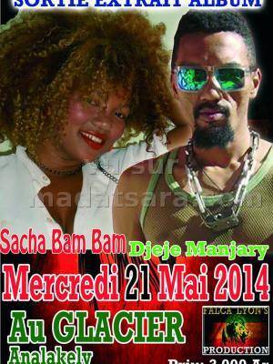 Sacha Bam Bam et Djedje Manjary en concert au Glacier Analakely