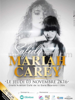 Safidy‍ chante Mariah Carey - Chefs avenue Café de la Gare Soarano‍