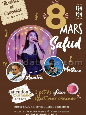 Safidy‍ - Tartines et Chocolat Antsakaviro‍