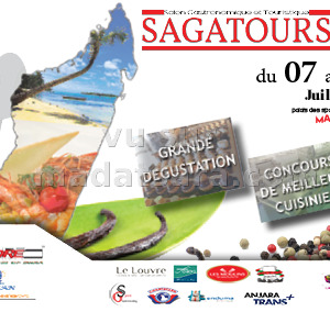 Sagatours 2ème édition - Salon de la gastronomie et du tourisme - Palais des sports Mahamasina