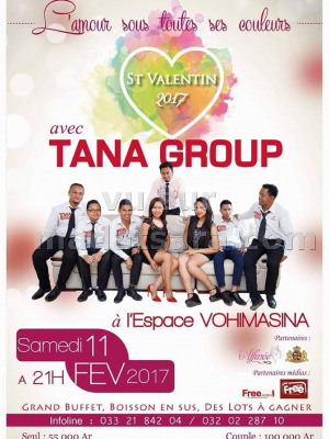 Saint-Valentin 2017 avec Tana Group‍ - Espace Vohimasina​​​​​​​