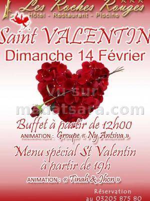 Saint-Valentin aux Roches rouges - animation groupe Ny Antsiva