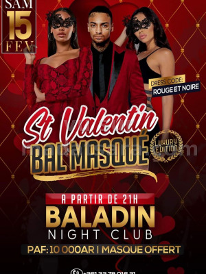 Saint Valentin Bal Masqué - Baladin Sambava‍