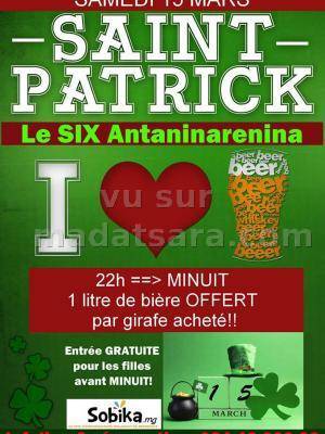 Saint Patrick au Six Antaninarenina