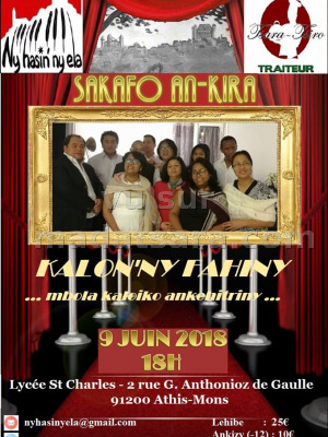 Sakafo an-kira - Kalon'ny fahiny - Groupe Scolaire Saint-Charles Athis-Mons France‍
