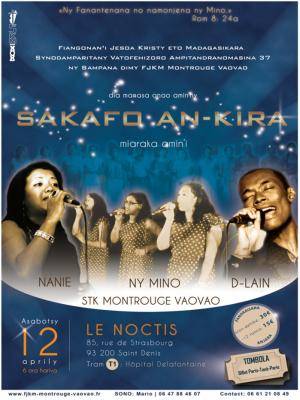 Sakafo an-kira avec Nanie, Ny Mino et D-Lain au Noctis