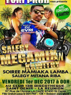 Salegy megamix Kawitry au Club 138 - La Réunion‍