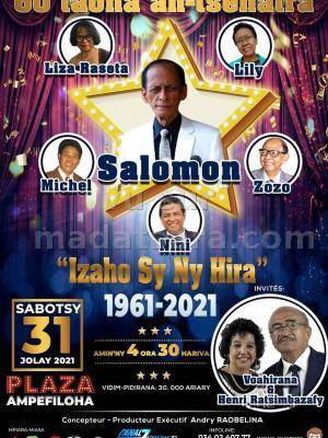 Salomon 60 taona an-tsehatra Plaza Ampefiloha