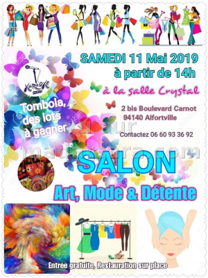 Salon Art, mode et détente - Salle Crystal Alfortville