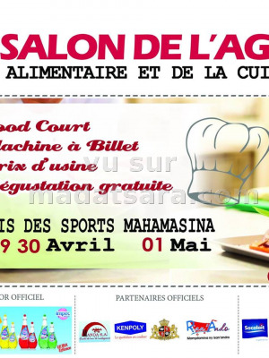 Salon de l'Agriculture alimentaire et de la cuisine au Palais des Sports Mahamasina