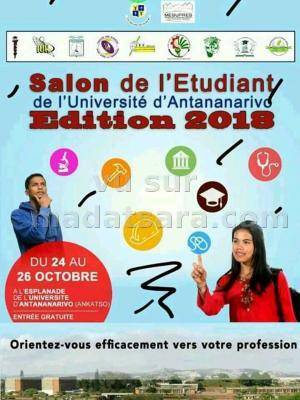 Salon de l'étudiant de l'Université d'Antananarivo édition 2018