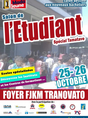 Salon de l'étudiant - spécial Tamatave - Foyer Fjkm Tranovato‍