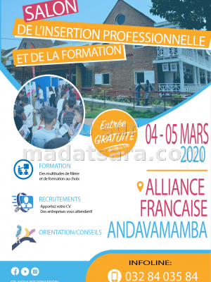 Salon de l'insertion professionnelle et de la formation - AFT - Alliance Française d'Antananarivo‍