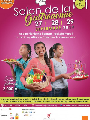 Salon de la gastronomie - 6ème édition - AFT - Alliance Française d'Antananarivo‍