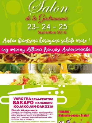 Salon de la gastronomie - Alliance Française d'Andavamamba