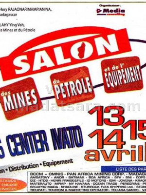 Salon des mines du pétrole et de l'équipement - Mining Business Center Ivato‍