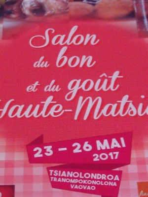 Salon du bon et du goût à la Haute Matsiatra - Tranompokonolona Tsianolondroa