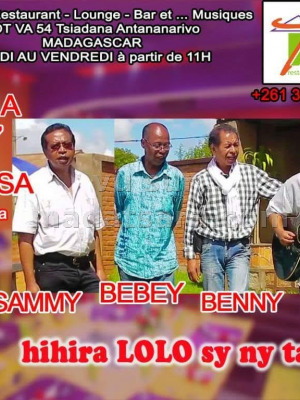 Sammy‍ , Bebey‍ , Benny‍ & Sefo Nonoh‍ hihira Lolo sy ny tariny‍ - TRASS Tsiadana‍