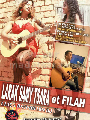 Sammy‍ & Larak Samy Tsara‍ - Kick Back (Karaoké)‍