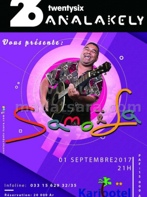 Samoela‍ en concert au Karibotel Twenty Six 26‍