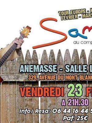 Samoela en concert La Limonaderie - Bonneville Anemasse France