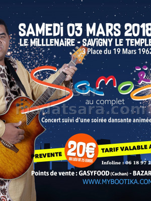 Samoela en concert - Le Millénaire‍