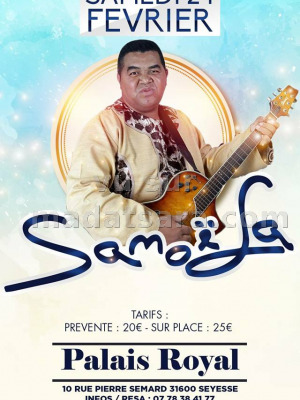Samoela‍ en concert Les Délices du Palais Royal (Seysses - France)‍