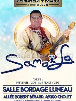 Samoela‍ en concert Salle Bordage Luneau Cholet
