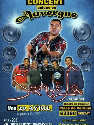 Samoela‍ en concert Théâtre de Cornillon Gerzat