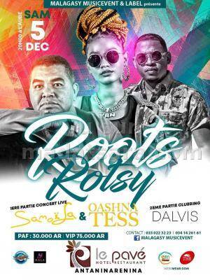 Samoela, Oashna Tess, Dalvis roots rotsy Le Pave Club Antaninarenina