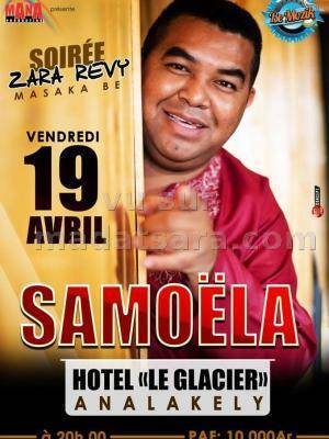 Samoela Soirée zara revy Le Glacier Analakely