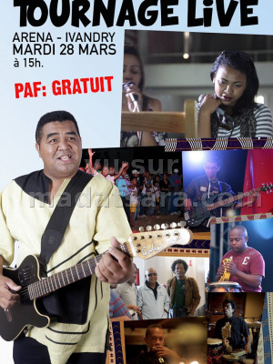 Samoela‍ tournage live Arena Ivandry