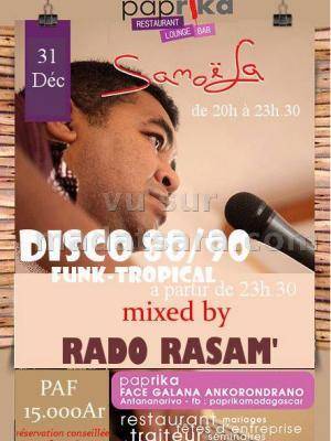 Samoëla au Paprika Disco 80/90 Funk Tropical