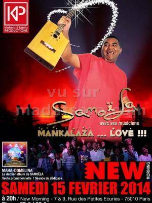 Samoëla avec ses musiciens au New Morning