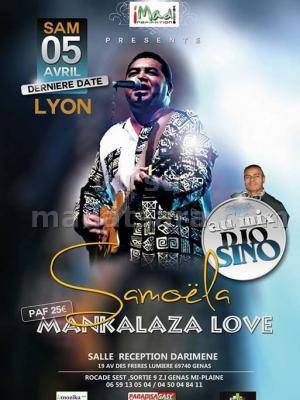 Samoëla en concert à Lyon à la salle de réception Darimene