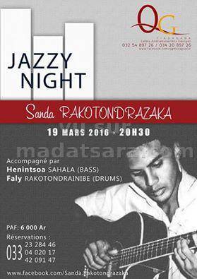 Sanda Rakotondrazaka - Jazzy Night QG Fiadanana