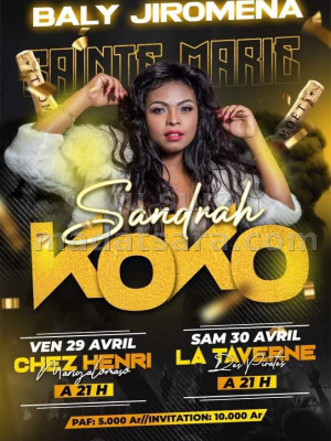 Sandrah Koko‍ - Bar Chez Henri Mangalimaso‍  - La Taverne des Pirates Sainte Marie‍