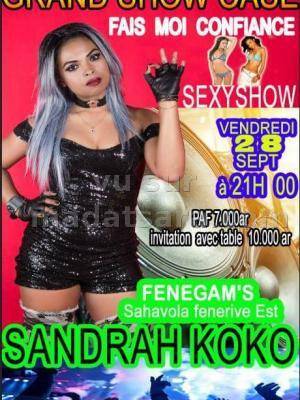 Sandrah Koko grand show case Fenegam's Fenerive Est Madagasikara