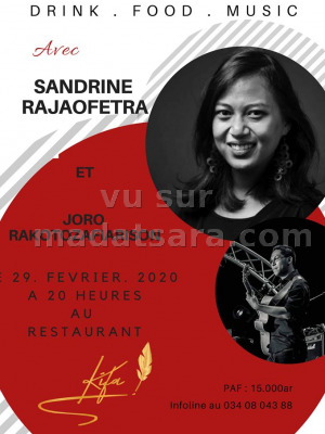 Sandrine Rajaofetra‍ - Joro Rakotozafiarison‍ - Restaurant Kifa Mahamasina