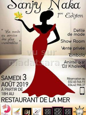 Sanjy naka Restaurant de la mer Nosy-Be